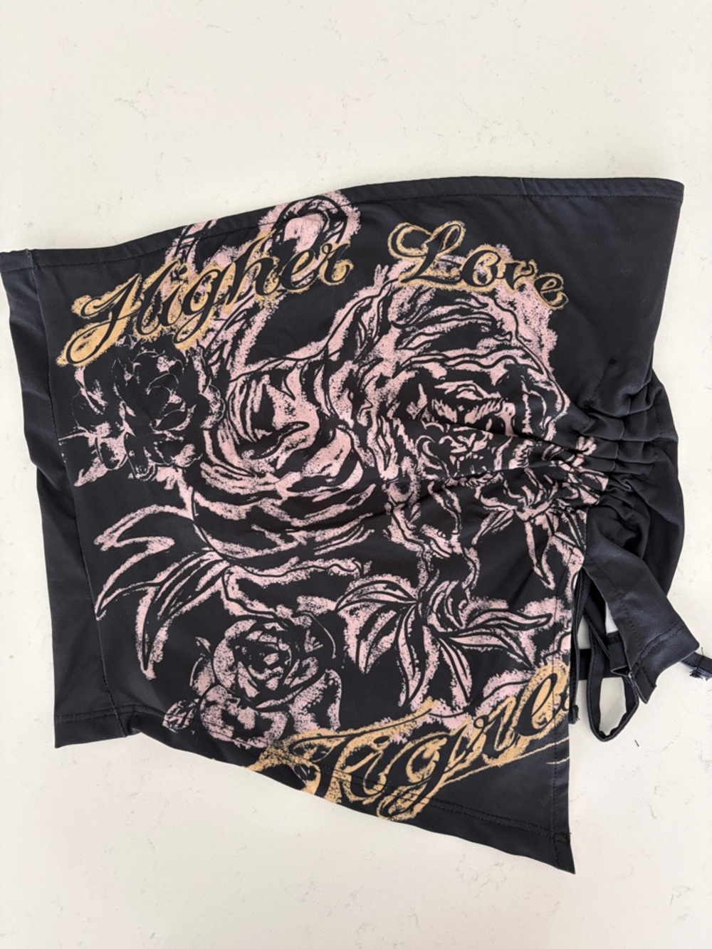 Y2K Urban Outfitters Higher Love Tube Top SOLD OUT ON UO WEBSITE